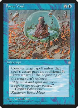 Force Void (070) Ice Age ICE MTG Magic - Image 1