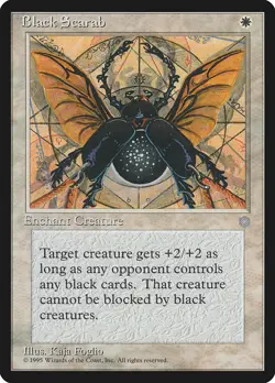 Black Scarab (006) Ice Age ICE MTG Magic - Image 1