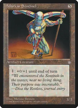 Adarkar Sentinel (306) Ice Age ICE MTG Magic - Image 1