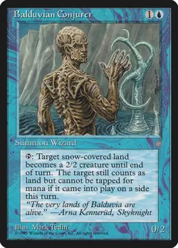Balduvian Conjurer (058) Ice Age ICE MTG Magic - Image 1