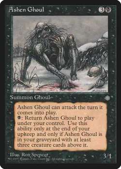 Ashen Ghoul (114) Ice Age ICE MTG Magic - Image 1