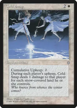 Cold Snap (017) Ice Age ICE MTG Magic - Image 1