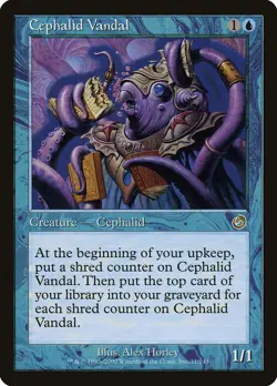 Cephalid Vandal (031) Torment TOR MTG Magic - Image 1