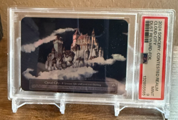 Sorcery Contested Realm - Beta -Cloud City Foil Dust Promo PSA 9 - Image 1