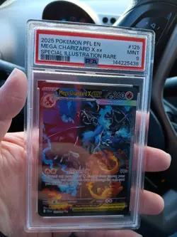 Pokemon Mega Charizard Ex SIR 125/94 PSA 9 Mint Phantasmal Flames English 2025 - Image 1