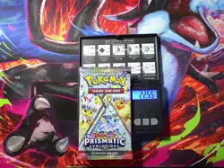 VERY HEAVY! GOD PACKUUU 22.55g Prismatic Evolutions Pokemon TCG Booster (SEALED) - Image 1