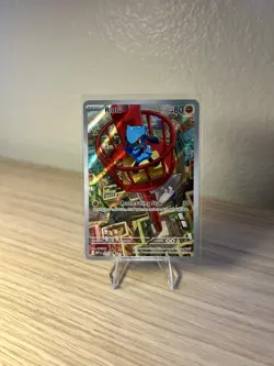 Pokemon TCG Riolu 010/— Mega Evolution Promo – Holo – Near Mint - Image 1