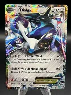 Dialga EX 62/119 - 2014 XY Phantom Forces Holo Pokemon TCG - Image 1