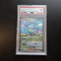 Pokemon Card - Mew EX 232/091 Paldean Fates Bubble Mew - PSA 9 - Image 1
