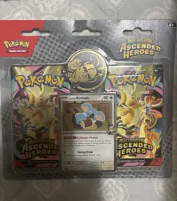 Pokemon TCG: Mega Evolution Ascended Heroes Larry Komala New Sealed USA-ENG - Image 1