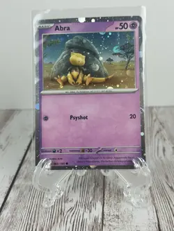 Pokemon TCG Abra Kadabra Alakazam EX 151 Promo English 063/165 064/165 050 Holo - Image 3