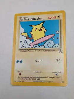 Pokemon TCG Surfing Pikachu 28/53 Wotc Promo - Image 1
