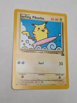 Pokemon TCG Surfing Pikachu 28/53 Wotc Promo - Image 2