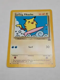 Pokemon TCG Surfing Pikachu 28/53 Wotc Promo - Image 3