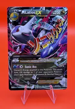 Pokemon M Latios EX Mega Evolution Holo Ultra Rare 59/108 Roaring Skies - Image 1