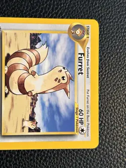 Furret - Pokemon Neo Genesis First 1st Edition #35 - Uncommon - Image 2