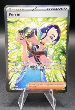 Perrin 220/167 Twilight Masquerade Special Illustration Rare Pokemon TCG Mint! - Image 1