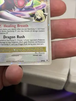 Pokemon TCG Garchomp C LV.X Promo Reverse Holo Diamond and Pearl Promo DP46 LP - Image 4