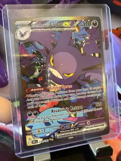 Pokemon TCG Team Rockets Crobat EX Destined Rivals #234/182 SIR - Image 2