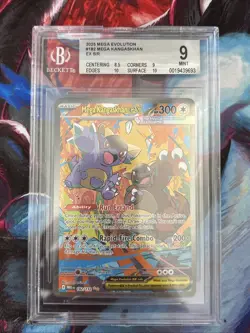 Pokemon Mega Evolution #182 M Kangaskhan Ex SIR Bgs 9 Mint - Image 1