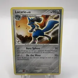 Pokemon TCG Lucario Platinum 53/127 Regular LP - Image 1