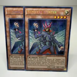 2x Yugioh Numeral Hunter WSUP-EN021 Secret Rare - LP-NM 💎 - Image 1