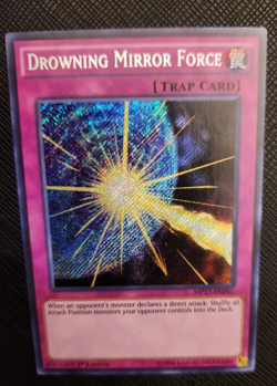 Yu-Gi-Oh! Drowning Mirror Force MP17-EN041 Secret Rare 1st Edition!!! - Image 1