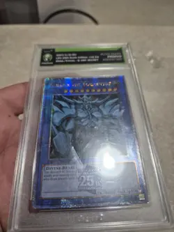 Obelisk the Tormentor (Quarter Century Secret Rare) LC01-EN001 PRESERVED - Image 2