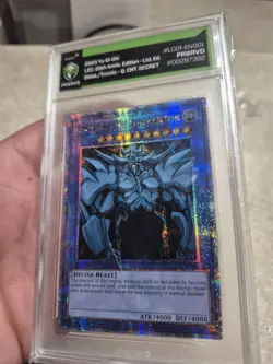 Obelisk the Tormentor (Quarter Century Secret Rare) LC01-EN001 PRESERVED - Image 3