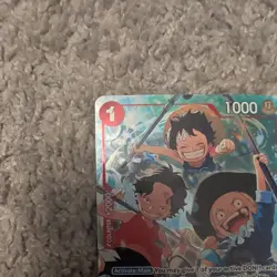 Ace & Sabo & Luffy Alt Art OP13-007 Carrying On His Will One Piece TCG - Image 3