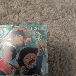 Ace & Sabo & Luffy Alt Art OP13-007 Carrying On His Will One Piece TCG - Image 4
