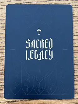 Sacred Legacy: Card TCG 2025 The Messiah - SECRET RARE 103/100 1st Edition - Image 2