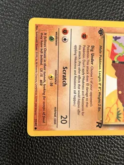 1st Edition Diglett 52/82 - Team Rocket - Pokemon Card - Image 2