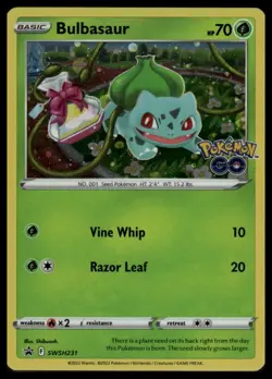 Bulbasaur - SWSH: Sword & Shield Promo Cards SWSH231 Holo NM - Image 1