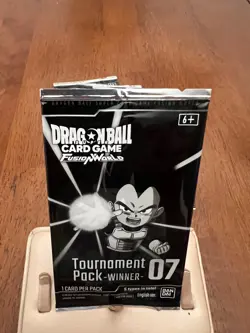 Dragon Ball Super Card Game Fusion World Tournament Pack Winner English Set of 7 - Image 1