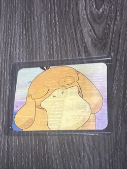 1998 Viz Promo Pokemon Card #Pika-0026d PSYDUCK Lenticular RARE - Image 3