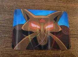 Pokemon Lenticular Alakazam Card - Viz Video Pioneer PIKA-0034D - 3D Promo LP - Image 1