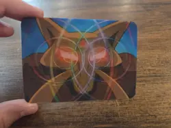 Pokemon Lenticular Alakazam Card - Viz Video Pioneer PIKA-0034D - 3D Promo LP - Image 2