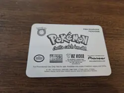 Pokemon Lenticular Alakazam Card - Viz Video Pioneer PIKA-0034D - 3D Promo LP - Image 4