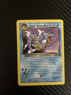 Prerelease Dark Gyarados 8/82 Team Rocket Pokemon Card Holo - Psa 10 Potential - Image 1