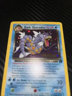 Prerelease Dark Gyarados 8/82 Team Rocket Pokemon Card Holo - Psa 10 Potential - Image 2