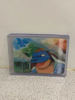 Pokemon Blastoise Lenticular Promo Card #28 Pioneer Viz Video *NM* - Image 1