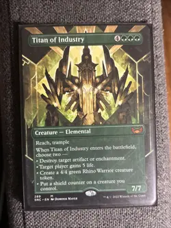 Titan of Industry (Borderless) Streets of New Capenna Regular - Image 1