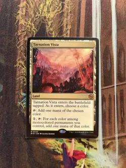 MTG Tarnation Vista Outlaws of Thunder Junction: The Big Score Near Mint - Image 1