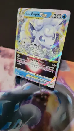 Alolan Vulpix VSTAR 034/195 - Silver Tempest - NM Pokemon TCG - Image 2