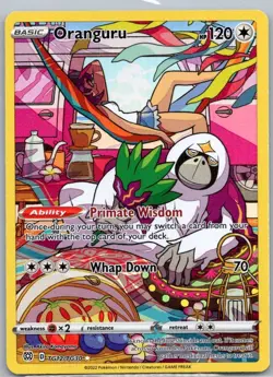 Oranguru TG12/TG30 – Trainer Gallery Holo – 2022 Pokemon TCG Brilliant Stars NM - Image 1
