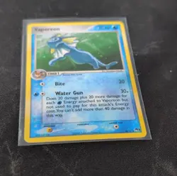 Pokemon Vaporeon 006/017 POP Series 3 Holo Rare 2006 - Image 1