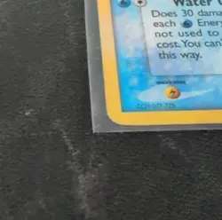 Pokemon Vaporeon 006/017 POP Series 3 Holo Rare 2006 - Image 2