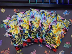 Pokemon Ascended Heroes Booster Pack Mega Evolution (ASC) Lot of 5 Bundle NEW - Image 1