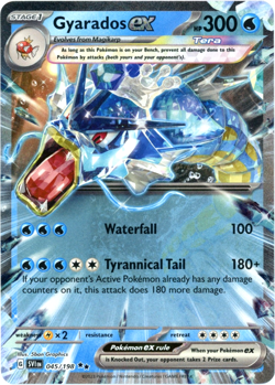 Gyarados ex - 045/198 - Double Rare - Scarlet & Violet - Pokemon English LP/NM - Image 1